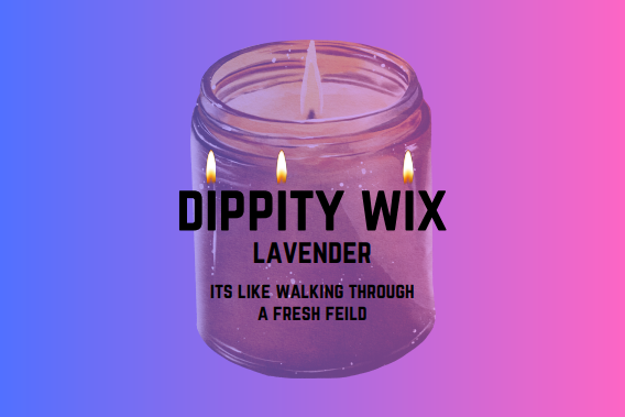 Lavender Scented Candle