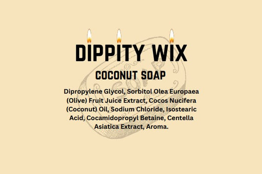 Coconut scented hand made soap