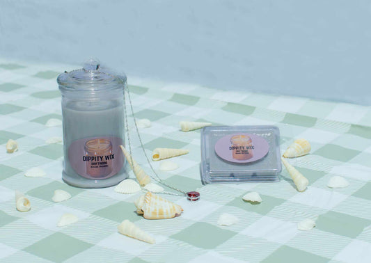 Driftwood Scented Candle with hidden jewellery inside