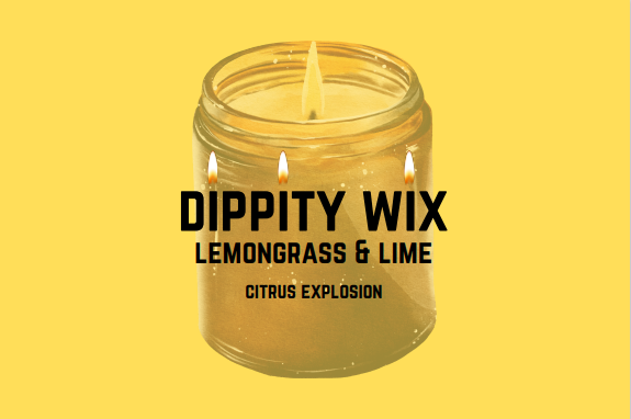 Lemongrass & Lime Scented Candle